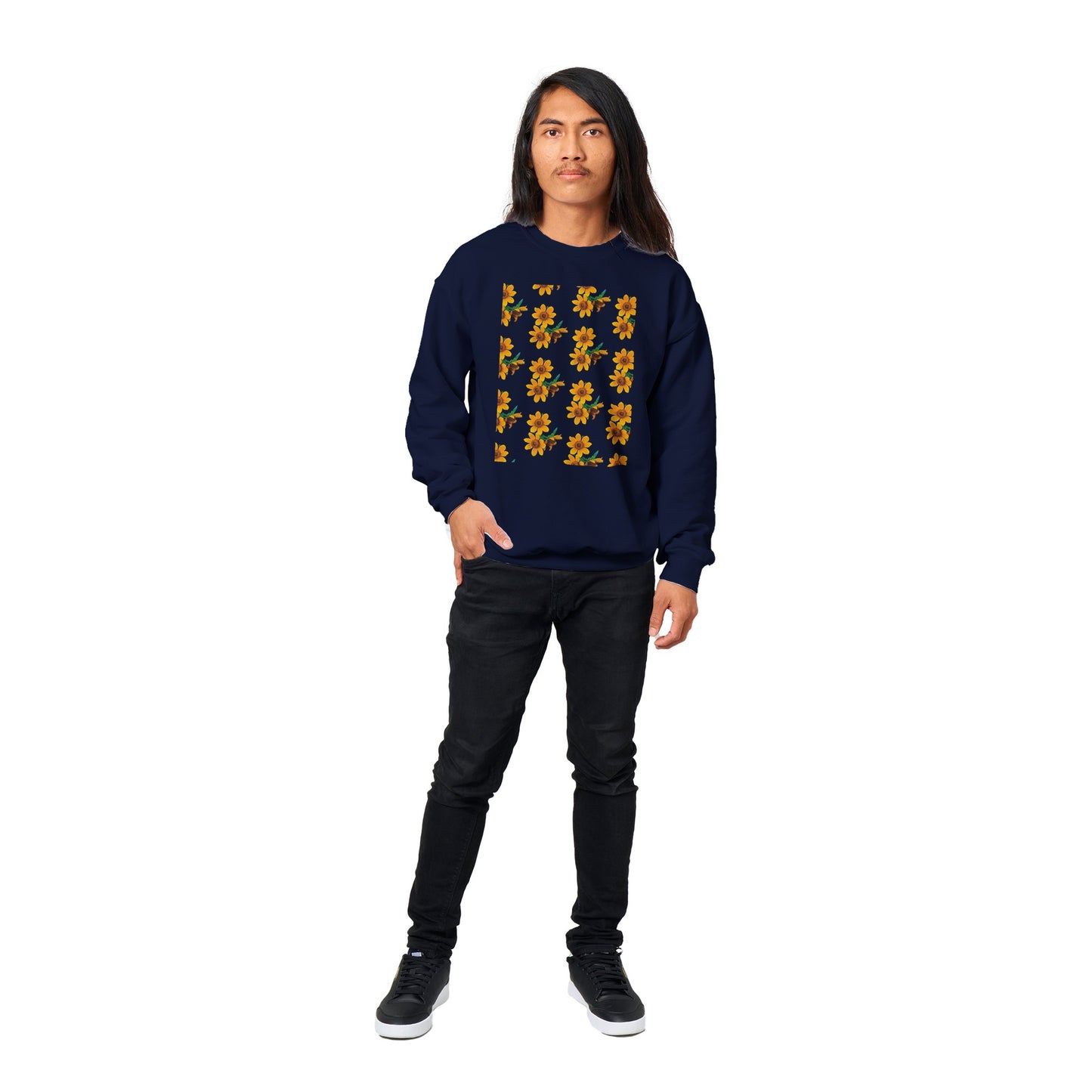 Flower Power - Classic Unisex Crewneck Sweatshirt