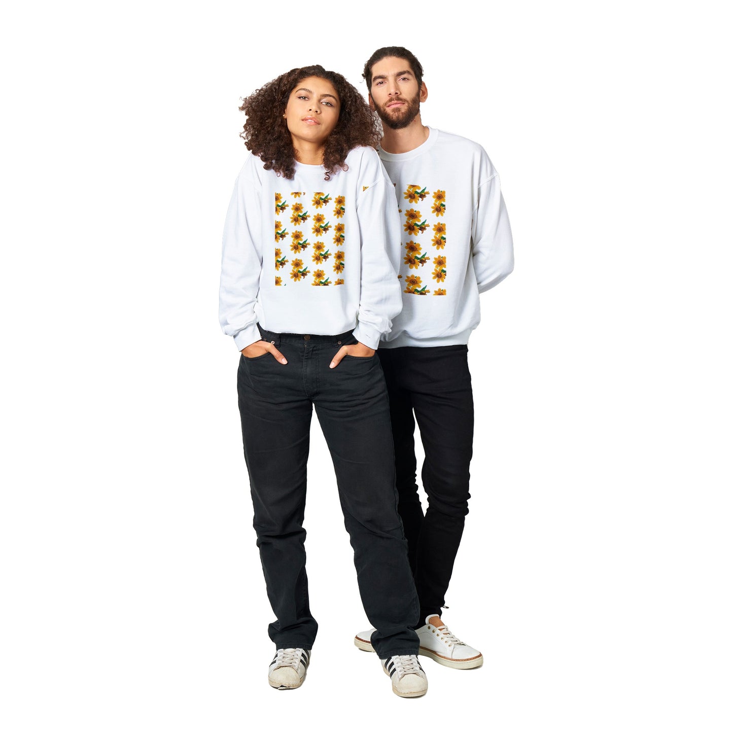 Flower Power - Classic Unisex Crewneck Sweatshirt